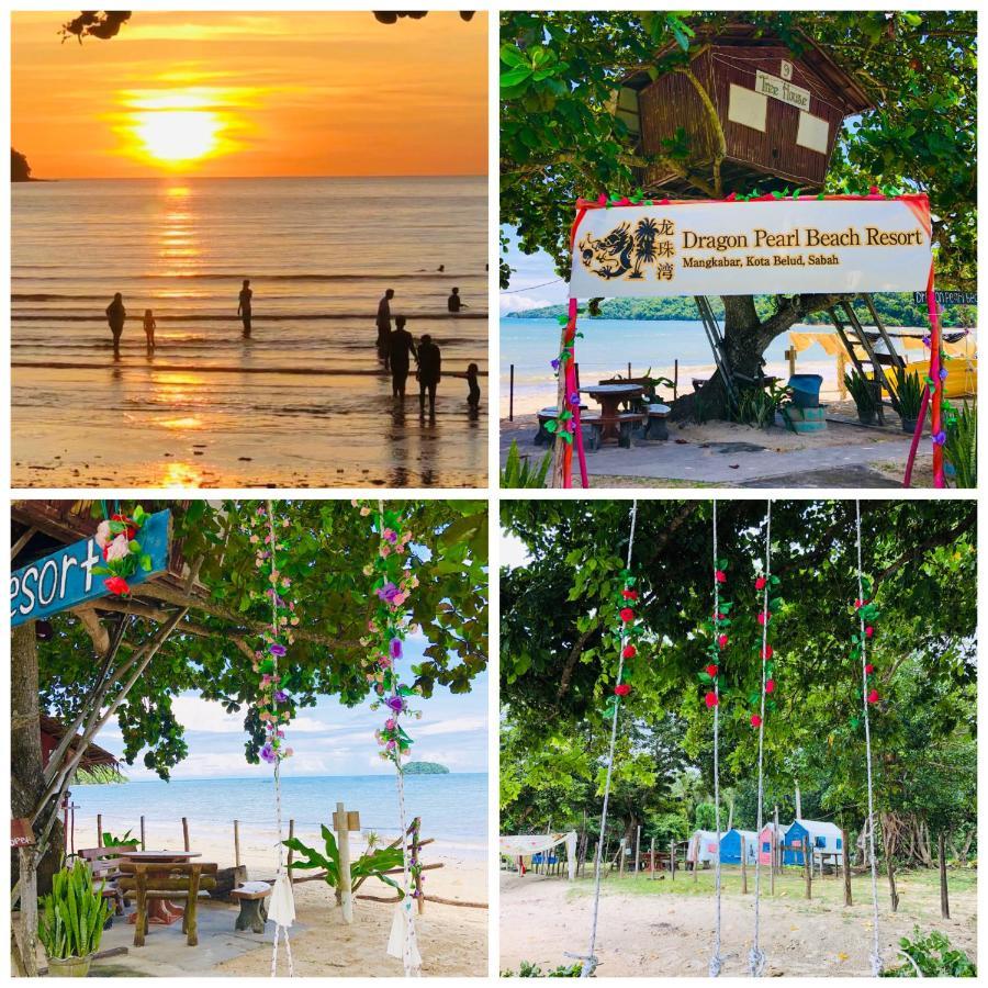 Dragon Pearl Beach Resort Kota Belud Exterior foto